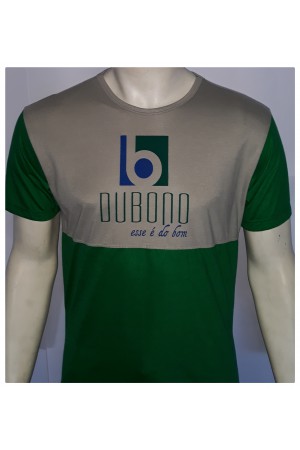 Camisa básica em malha com recorte